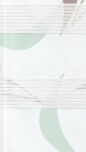 Рулонные шторы день-ночь для проема Ченто, зелено-коричневый 512 купить в Реутове с доставкой
